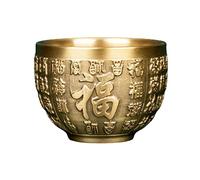 Tirelire décorative en forme de cuve de riz en laiton pour la maison de type 2
