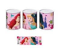 Tirelire - Disney Princesses - Taille M - 10x10x12 cm