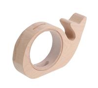 Tirelire Economie Boîte de Rangement Transparente en Bois for pièces Monnaie Tirelire Forme d'animal Verre Hippopotame (Hippopotame)(2)