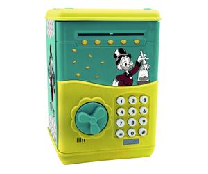 Tirelire électronique disney picsou avec effets sonores et lumineux.
