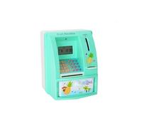 Tirelire Electronique Sécurisée Pour Enfants Avec Fonction Horloge Et Alarme Vert