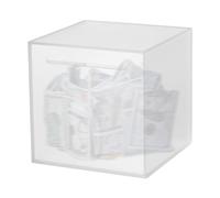 Tirelire en acrylique - Tirelire en acrylique givré | Doit se casser pour ouvrir pour de l'argent réel, belle décoration givrée inaccessible en acrylique givré pour garçons, filles et adolescents, 15