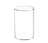 Tirelire en acrylique - Tirelire en acrylique transparent - Boîte à monnaie réutilisable - Tirelire cylindrique transparente non amovible pour tout-petits, filles, garçons,