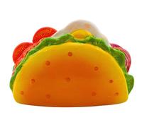 Tirelire en céramique en Forme de Taco - Boîte d'économie - Dimensions (L x l x H) : Environ 17 x 12 x 7 cm