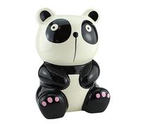Tirelire en céramique - Motif panda - 11 x 12 x 18 cm - Décoration animale
