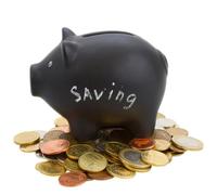 Tirelire en céramique noire à personnaliser - XL Tirelire