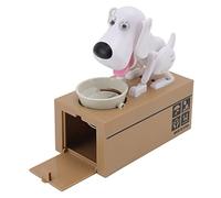 Tirelire en Forme de Chiot, Jolie Tirelire Fantaisie pour Enfants, économie d'argent, Applicable pour Les Enfants et Les Adultes, Petite Banque d'argent électronique Portable en Plastique