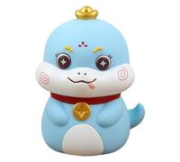 Tirelire en forme de cochon avec inscription « Year of the Snake » - Pour et adultes - Incassable - Coffre-fort