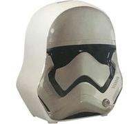 Tirelire en forme de tête de Trooper BLANC G