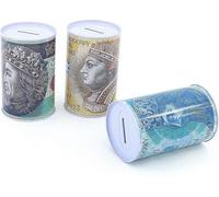 Tirelire en métal monnaie PLN mix