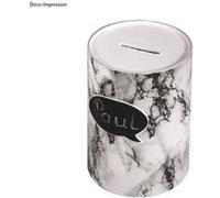Pap.m. Tirelire, FSC Rec 100%, 9,5cmø - 14,5cm - -