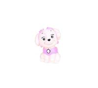 Tirelire en pat patrouille pour fille garçon- rose 17cm