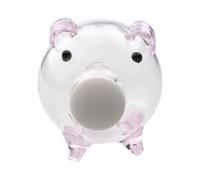 Tirelire en verre 60 mm x 40 mm, tirelire pour la monnaie, adorable décoration de Saint-Valentin, pour