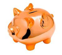 Tirelire Enfant Garcon, MariageTirelire Cochon, Adulte Tirelire a Casser, Grande Tirelire XXL, Personnalisée Tirelire Originale, Anniversaire Tirelire Billet et Piece, Cadeau Noël Nouvel (Orange)