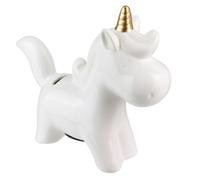The Home Deco Factory - Tirelire enfant Licorne - Blanc - Licorne Blanc