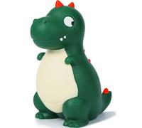 Tirelire Enfant, Tirelire Dinosaure, Tirelire Enfant Garcon, Cartoon Green Dinosaur Children Save Money Can, Anti-Chute, Unique, Cadeau d'anniversaire De Jouets Mignons pour Enfants (1)