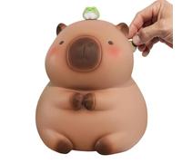 Tirelire fantaisie, tirelire Capybara | Boîte à pièces d'économie de dessin animé incassable - Tirelire de stockage Capybara de dessin animé mignon, banque de pièces d'argent créative pour filles garç