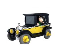 Tirelire figurine Gaston taxi fiat 509