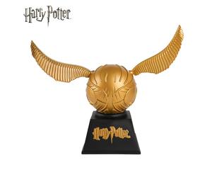 Tirelire Harry Potter Vif d’Or Officielle 3D en PVC Étanche et Incassable - Figurine Déco avec Ailes Amovibles, Objet Collectible, Coffre à Pièces, Cadeau