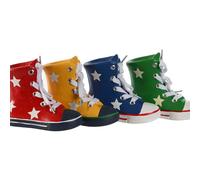 Tirelire Home ESPRIT Chaussons en résine polyester 14 x 6 x 11,5 cm (4 pièces)