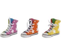 Tirelire Home ESPRIT en céramique Chaussons 18 x 8 x 14 cm (3 pièces)