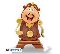 ABYstyle Tirelire Disney La Belle et la Bête Cogsworth Premium – Boîte à économies