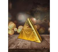 Tirelire Legend of Zelda (design Triforce), boîte à pièces dorées, cadeau Zelda,