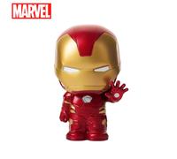 Tirelire Marvel Iron Man Officielle 3D en PVC Étanche et Anti-Chocs - Figurine Décorative de Collection, Boîte à Monnaie, Organiseur de Bureau, Idée Cadeau