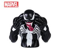 Tirelire Marvel Venom Officielle 3D en PVC - Figurine Stéréo Imposante Étanche et Anti-Choc, Objet de Collection et Organisateur de Bureau, Décoration Maison, Bocal à Économies
