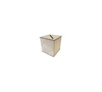 Tirelire Merci EN BOIS 24cm