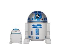 Star Wars 29063 R2-D2 de la Banque de Figurines en PVC Star Wars, Blanc/Bleu, 20.32cm Hauteur
