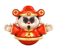 Tirelire Musicale, Tirelire électronique - Tirelire Porte-Bonheur Chinoise Dieu de la Richesse Musicale vacillante,Tirelire Porte-Bonheur pour la décoration de la Maison du Nouvel an Chinois 2025