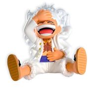Tirelire Luffy Gear five en plastique Beige
