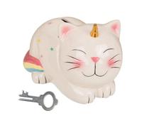 Tirelire - OOTB - Licorne Chat - Céramique - 17 x 12 cm - Mixte - Enfant