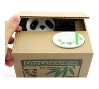 Tirelire panda - Pour enfant - 15 x 12 5 x 12 6 cm