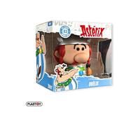 Tirelire Plastoy Astérix Chibi Obélix en plastique 14 cm avec boîte