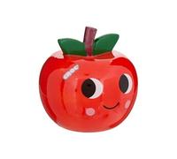 - Tirelire Pomme en Dolomite "Chachapop" 13cm Rouge