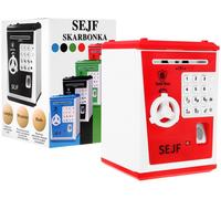 Tirelire Pour Enfants 3+ Rouge Épargner De L'argent + Apprendre L'esprit D'entreprise