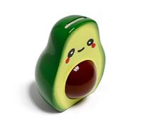 Puckator Tirelire en céramique pour enfants – Pedro l'avocat – Foodiemals