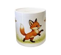 Tirelire renard en céramique 9,5 cm