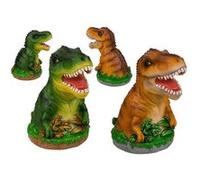 tirelire résine 13x15 cm dinosaure - out of the blue 78/3994 G