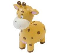 tirelire résine girafe jungle 18x14x8cm jaune - générique res933 Jaune