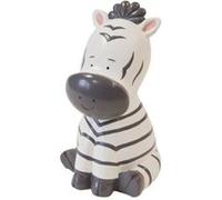 tirelire résine zèbre jungle 18x10x10.5cm blanc - générique res940 Blanc