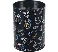 Tirelire ronde en métal Kitty Holo