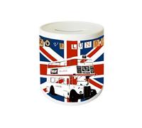 Tirelire ronde par Cbkreation BLANC G