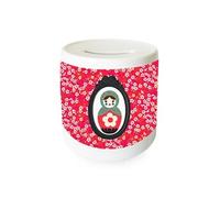 Tirelire ronde par Cbkreation