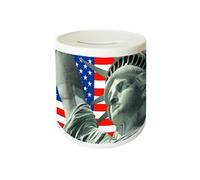 Tirelire ronde United States par Cbkreation
