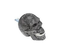 Tirelire Skull Crystal argentée Kare Design Argenté