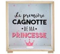 Tirelire TechKidz - Bois - Princesse Multicolore G