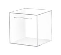 Tirelire - Tirelire en acrylique polyvalente | Casse pour ouvrir la caisse d'argent | Caisse d'épargne d'argent transparente qui ne peut pas être ouverte | Caisse d'échange de pourboires d'argent